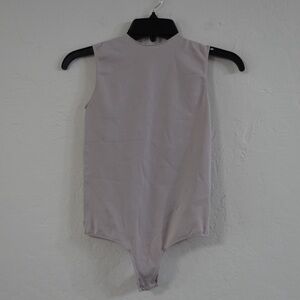 SKIMS‎ Mock Neck Bodysuit – Sleeveless, Small, Purple